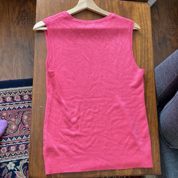 Pink Jessica sweater vest tank top - Picture 10 of 15